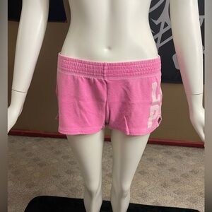 Rare Victoria’s Secret Pink 2011 Pajama Shorts Size Small Love